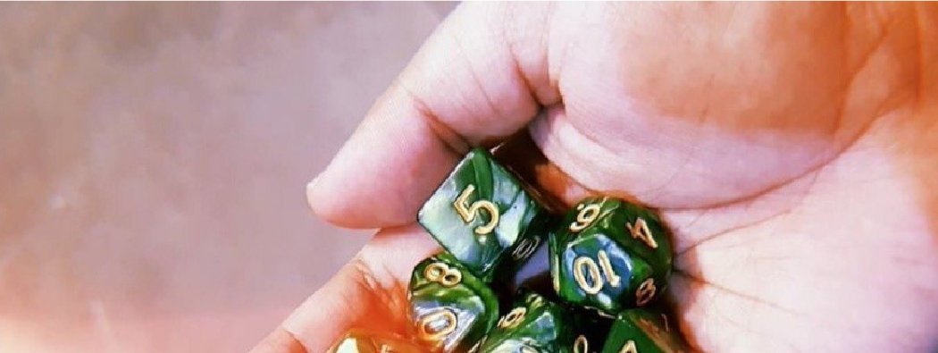 Dungeons and Dragons dice set